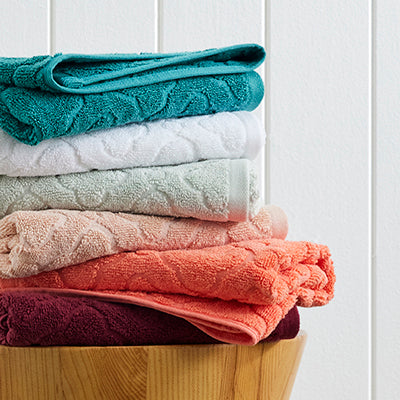 6 Piece Towel Set - Watermelon
