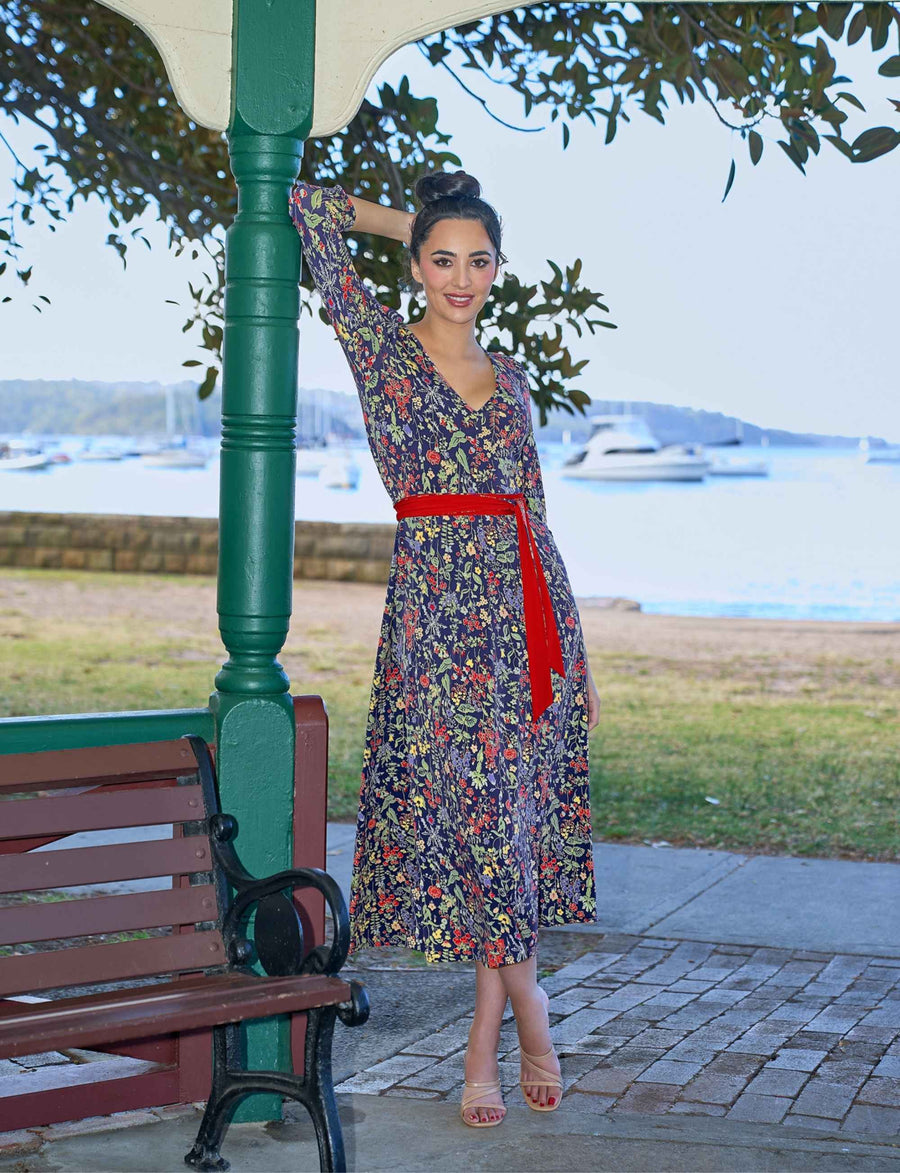 Jolie 'Lakeview Cottage' Maxi-Line Dress NEW ARRIVAL