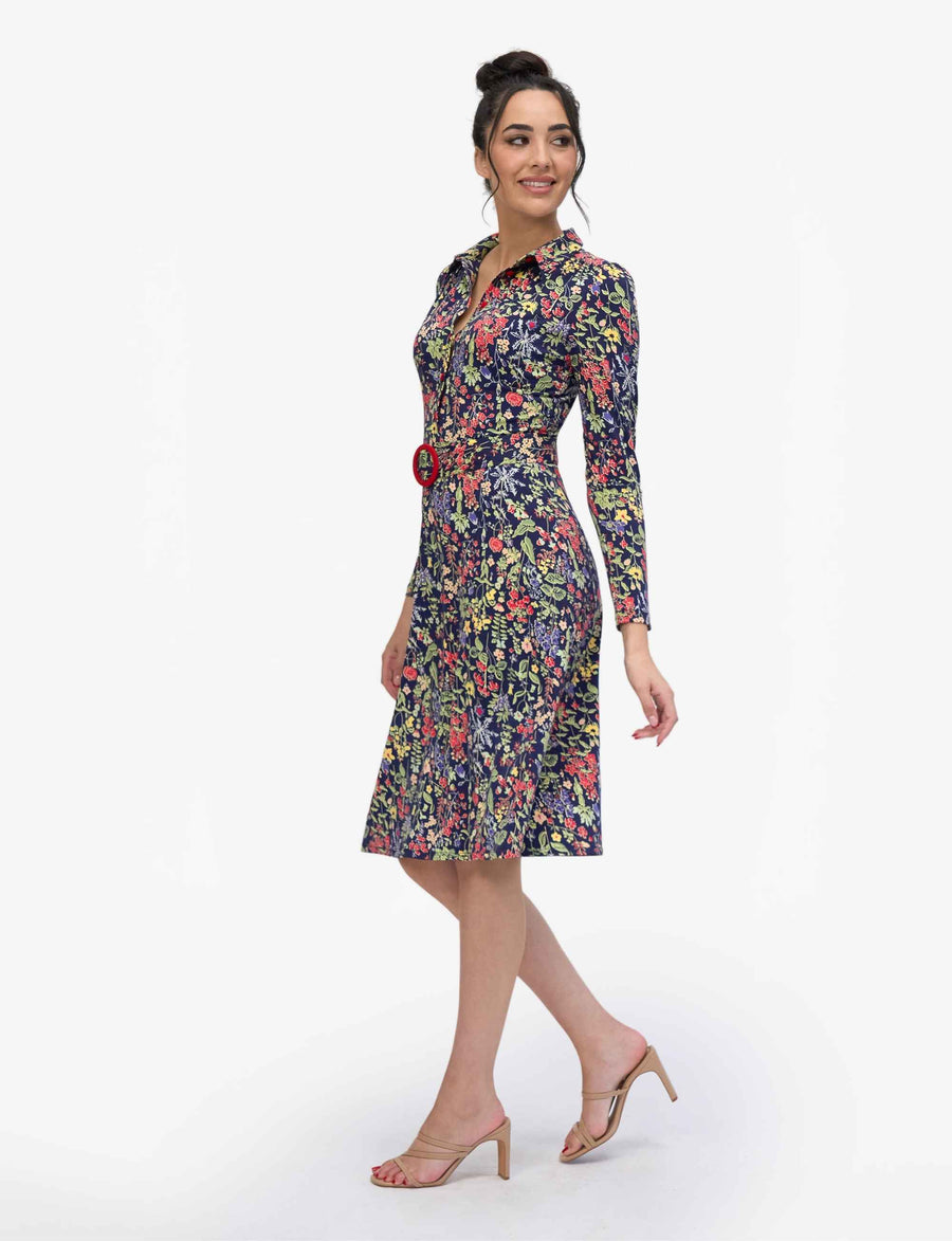 Nola 'Lakeview Cottage' Shirtdress with Belt NEW ARRIVAL