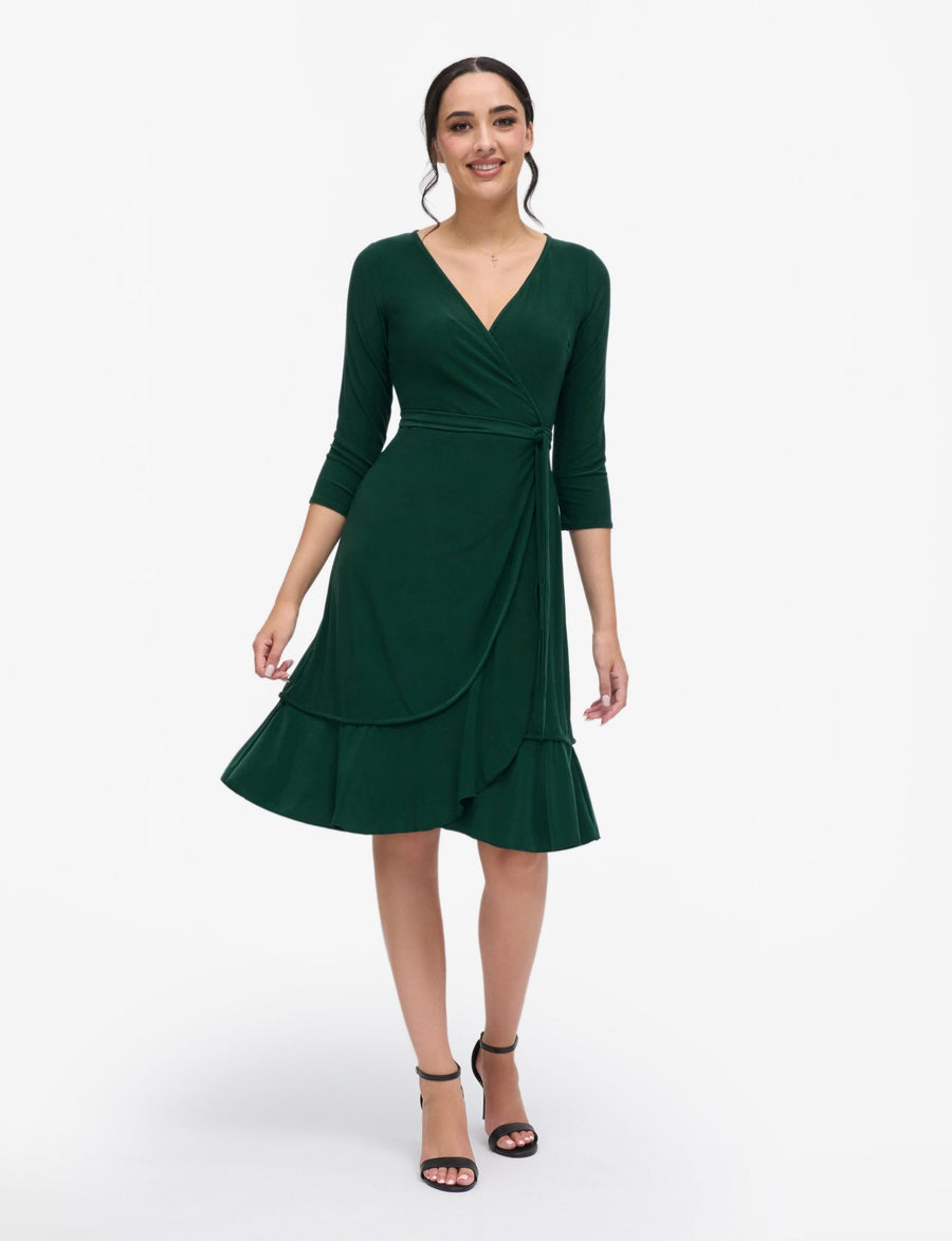Faye True Wrap Dress