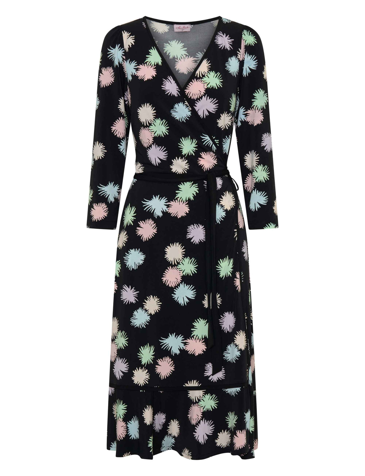 Auriana 'Powder Puff' True Wrap Dress