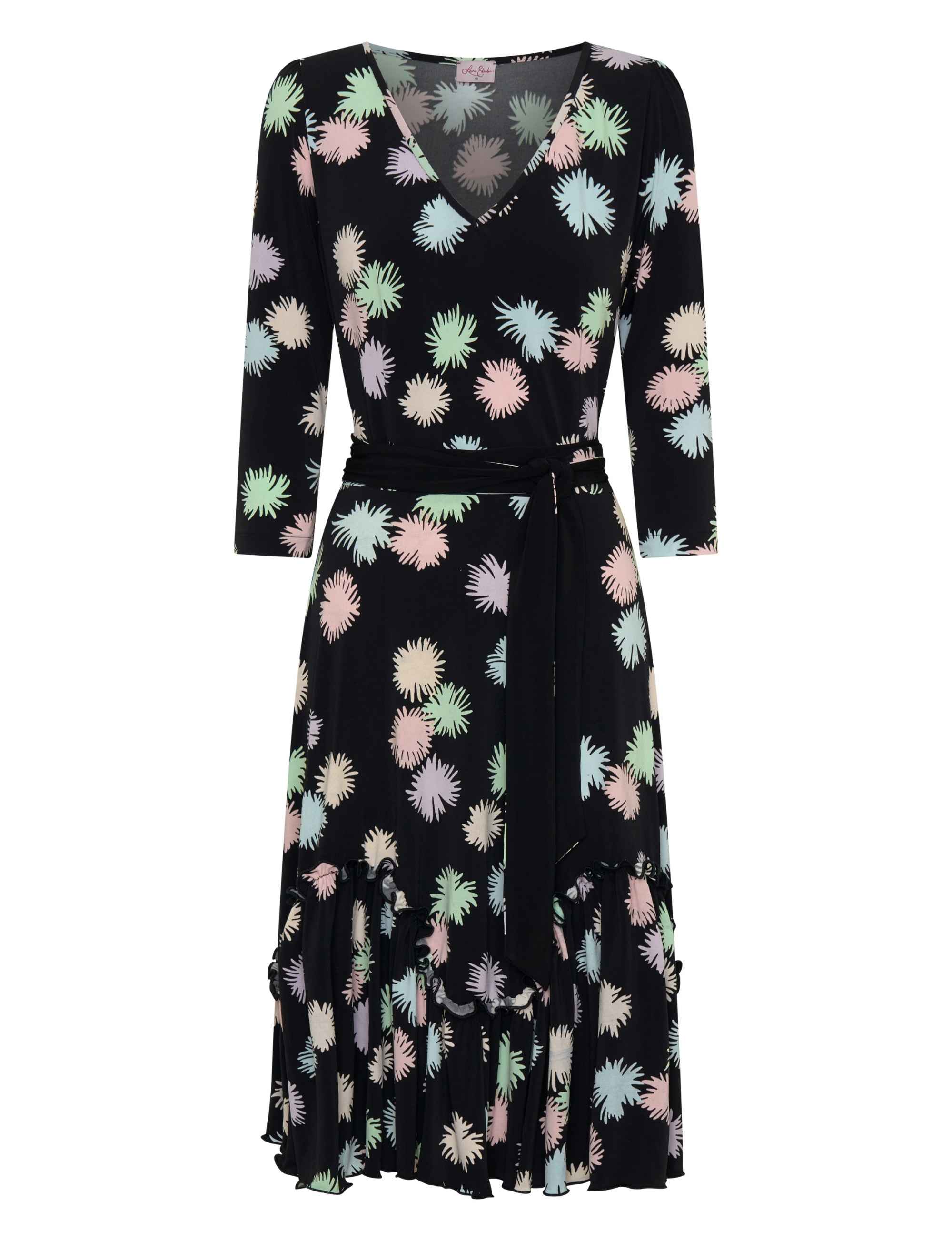 Jovanny 'Powder Puff' Fit & Flare Dress