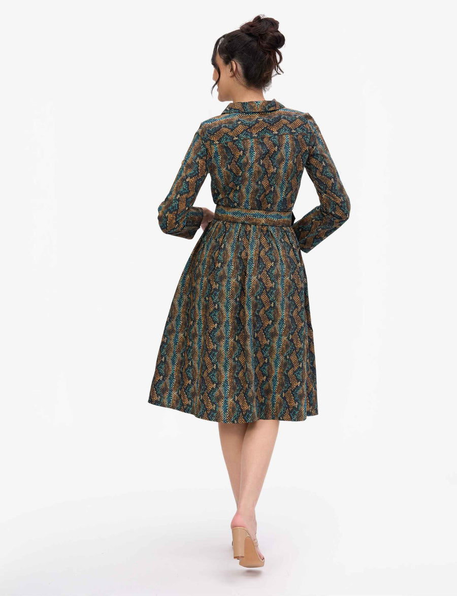 Sibyl 'Snake Charmer' Shirtdress NEW ARRIVAL
