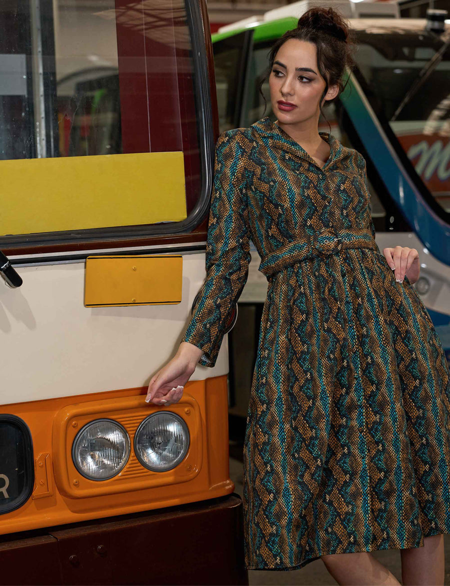 Sibyl 'Snake Charmer' Shirtdress NEW ARRIVAL