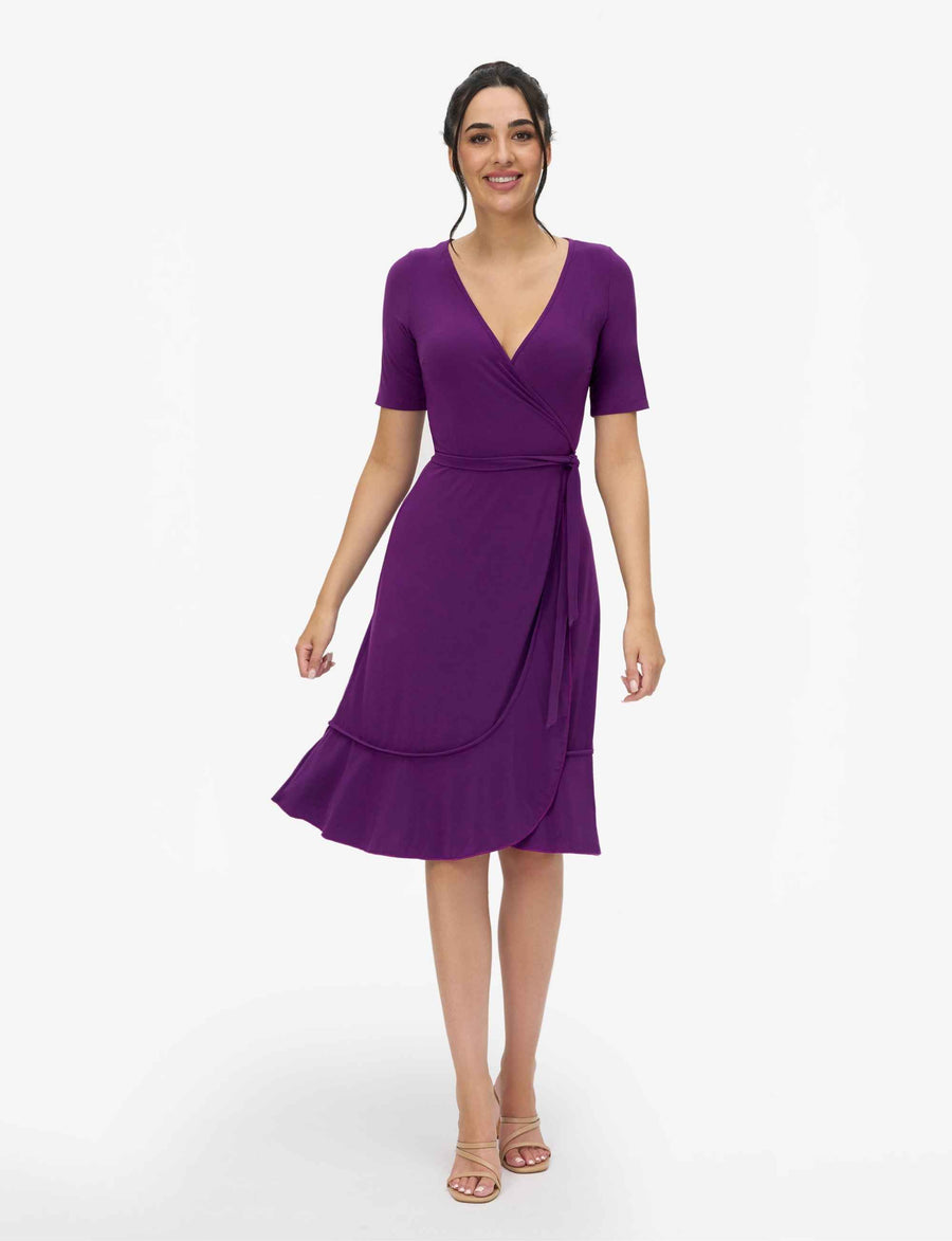 Sonya True Wrap Dress