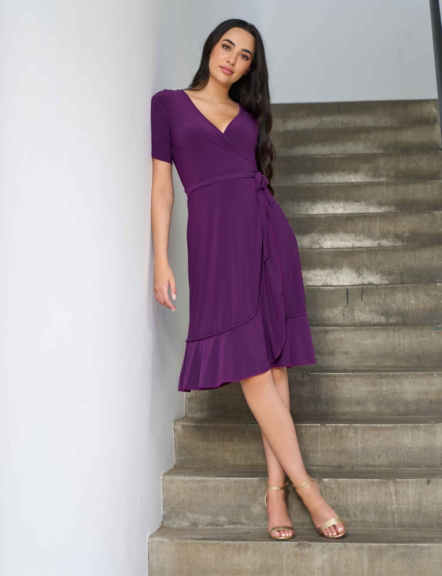 Sonya True Wrap Dress