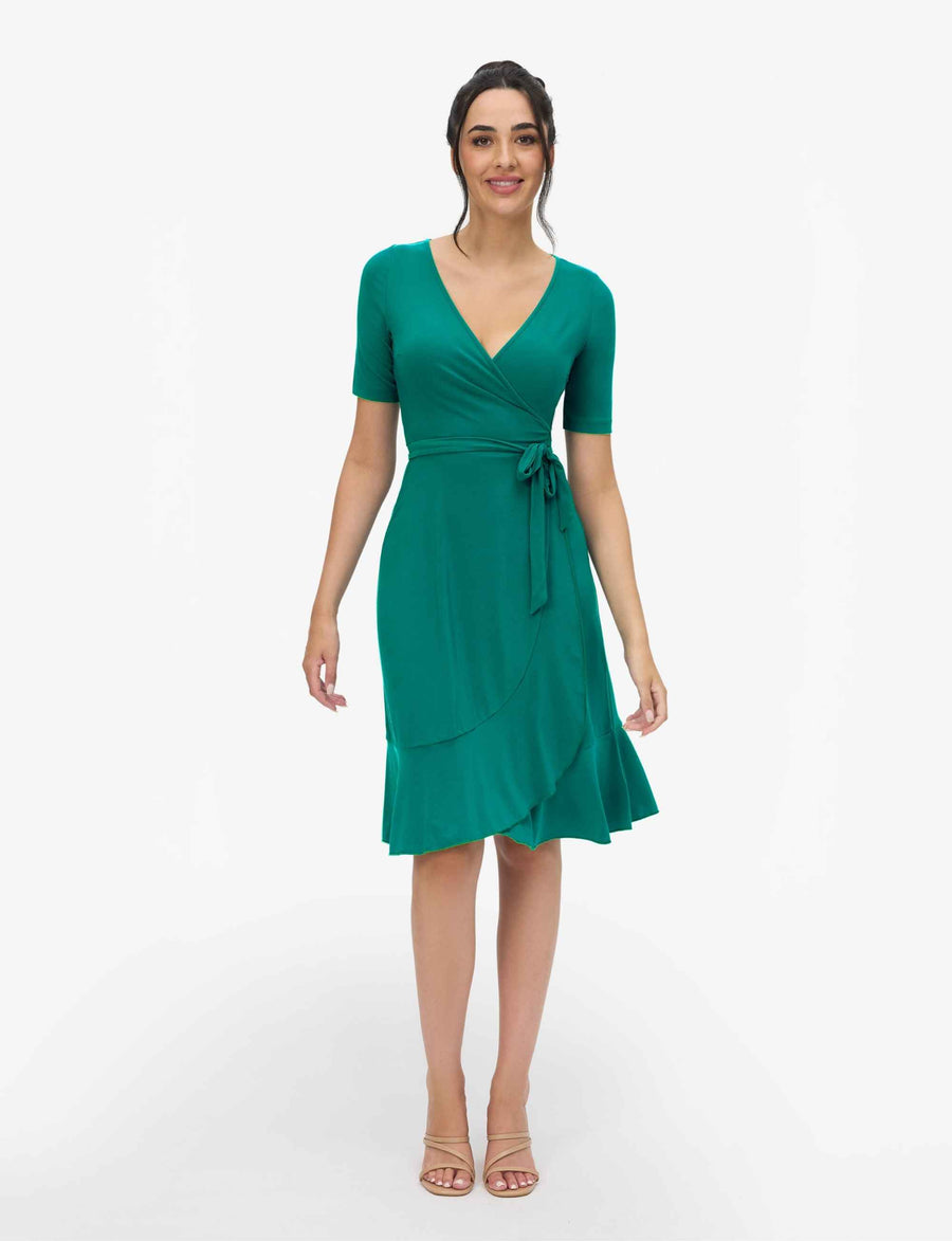 Sonya True Wrap Dress