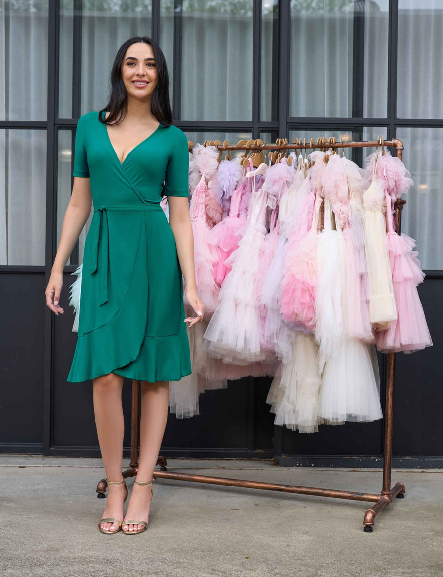 Sonya True Wrap Dress