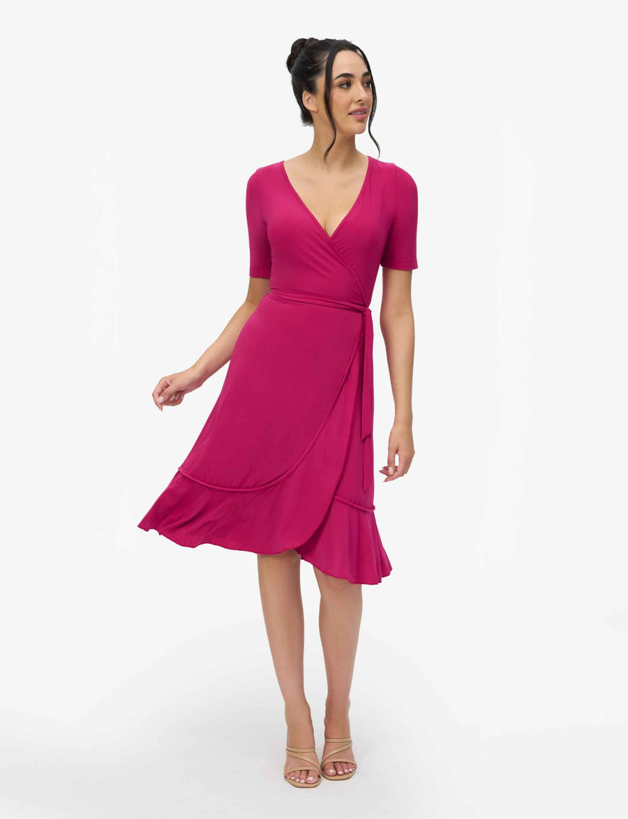 Sonya True Wrap Dress