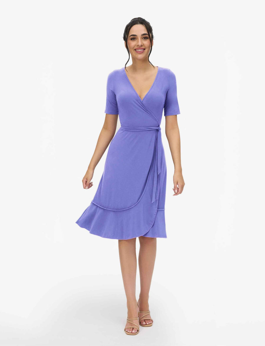 Sonya True Wrap Dress