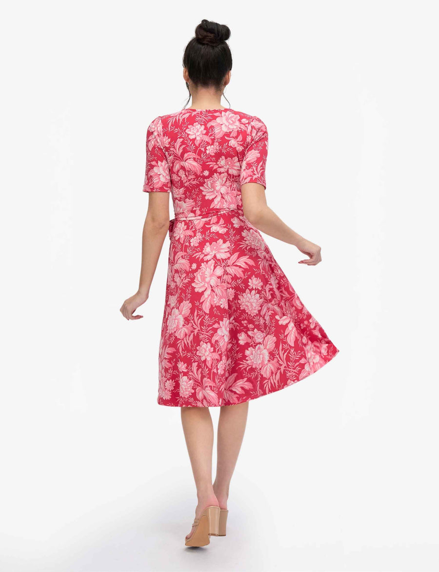 Germain 'Strawberry Spritz' True Wrap Dress