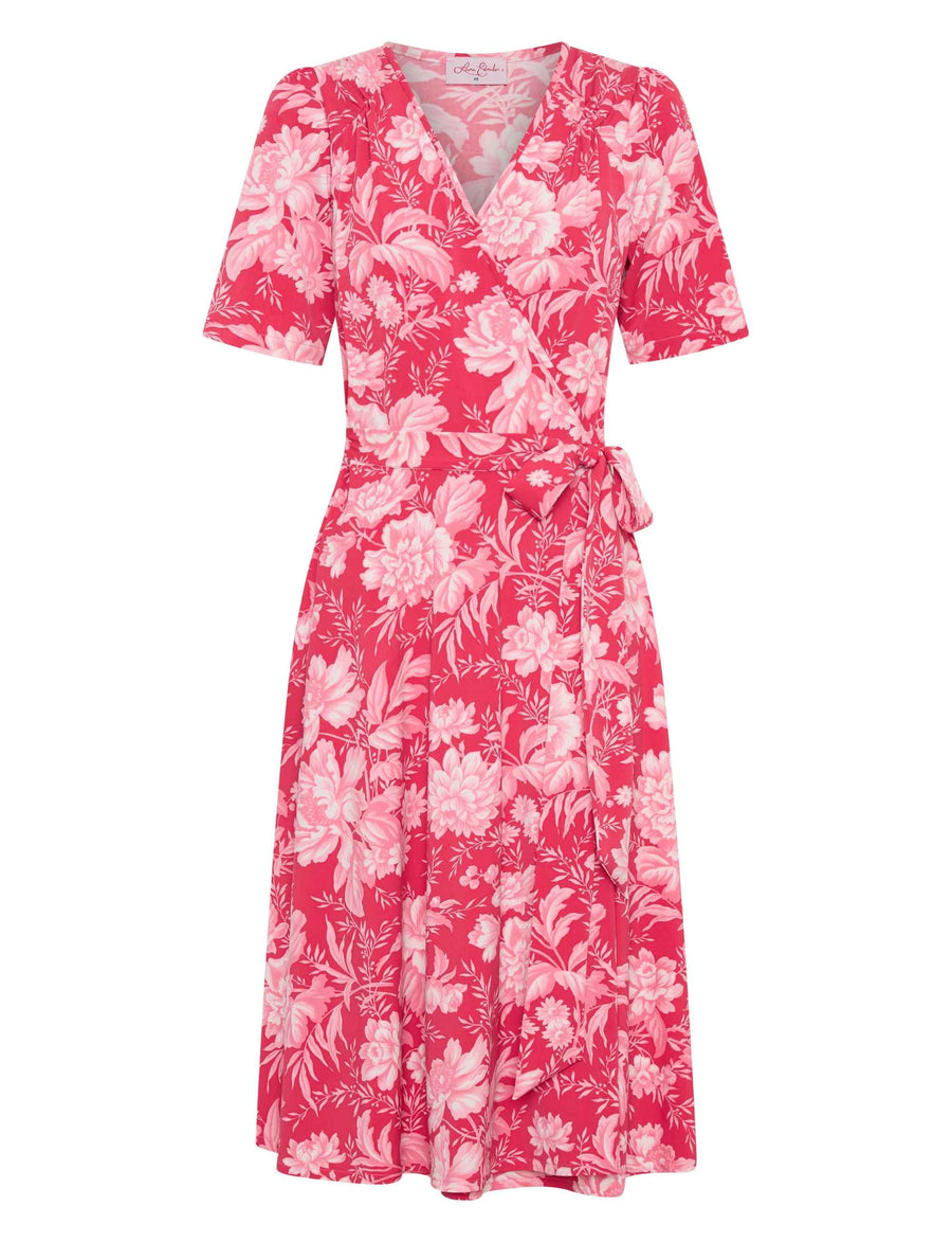 Germain 'Strawberry Spritz' True Wrap Dress