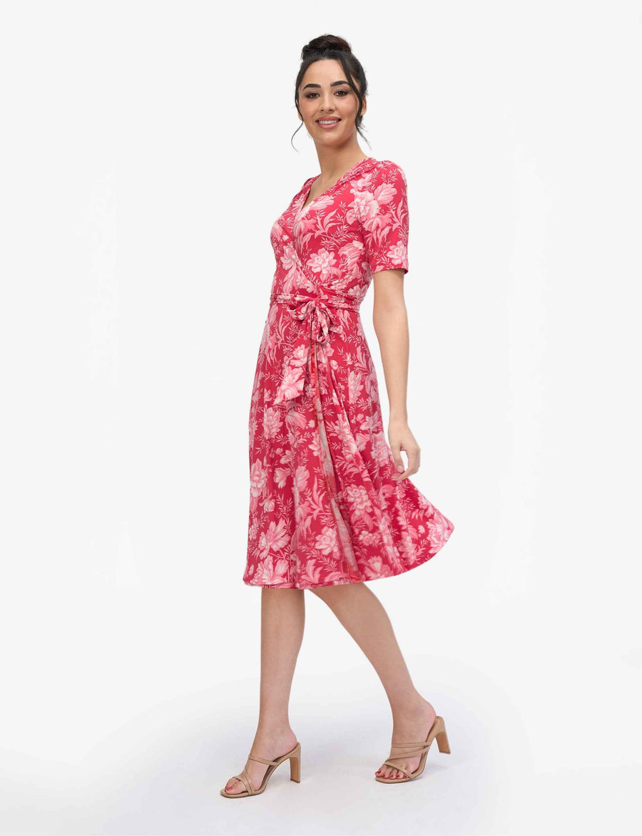 Germain 'Strawberry Spritz' True Wrap Dress