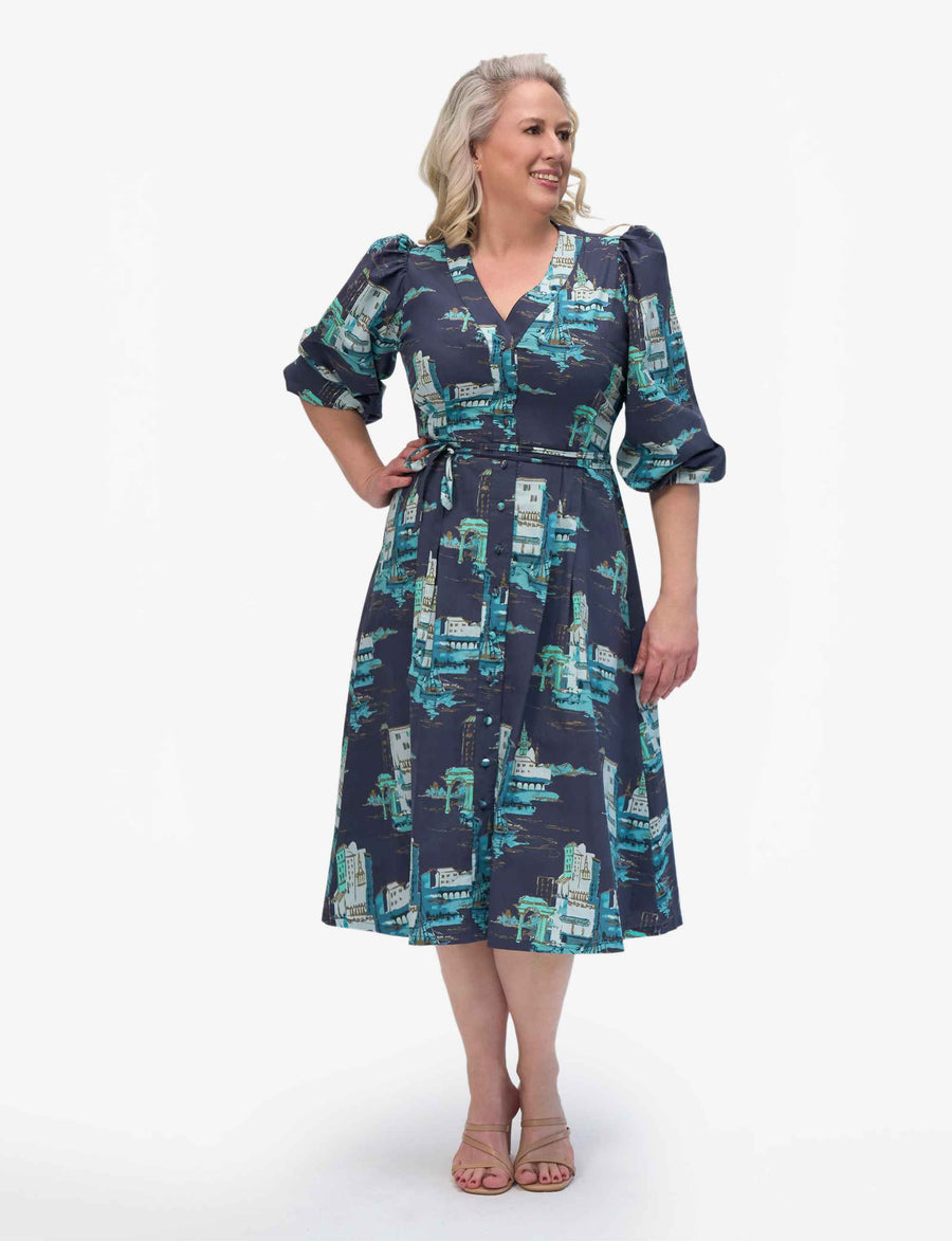 Solange 'The Lido' 100% Cotton Shirtdress NEW ARRIVAL
