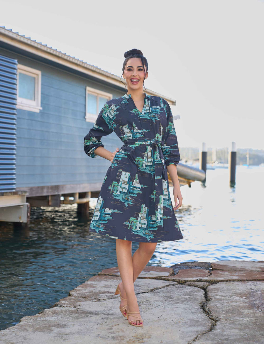 Tally 'The Lido' 100% Cotton Shiftdress NEW ARRIVAL