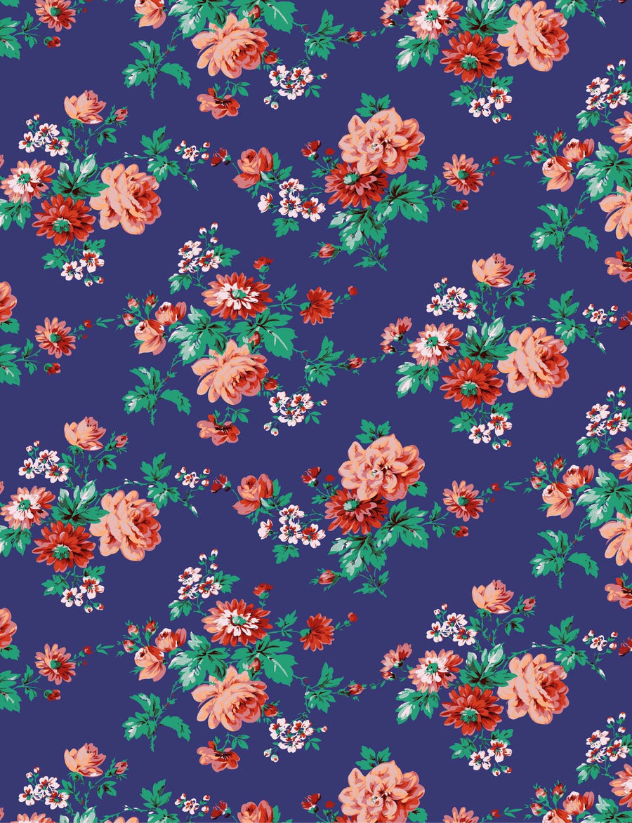 Dominique 'Winter Rose' Faux Wrap with Sash NEW ARRIVAL