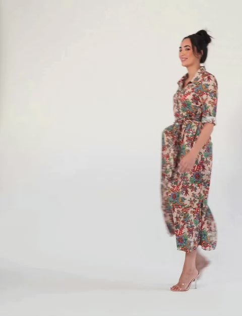 Farah 'Bird Of Paradise' 100% Cotton Shift Dress