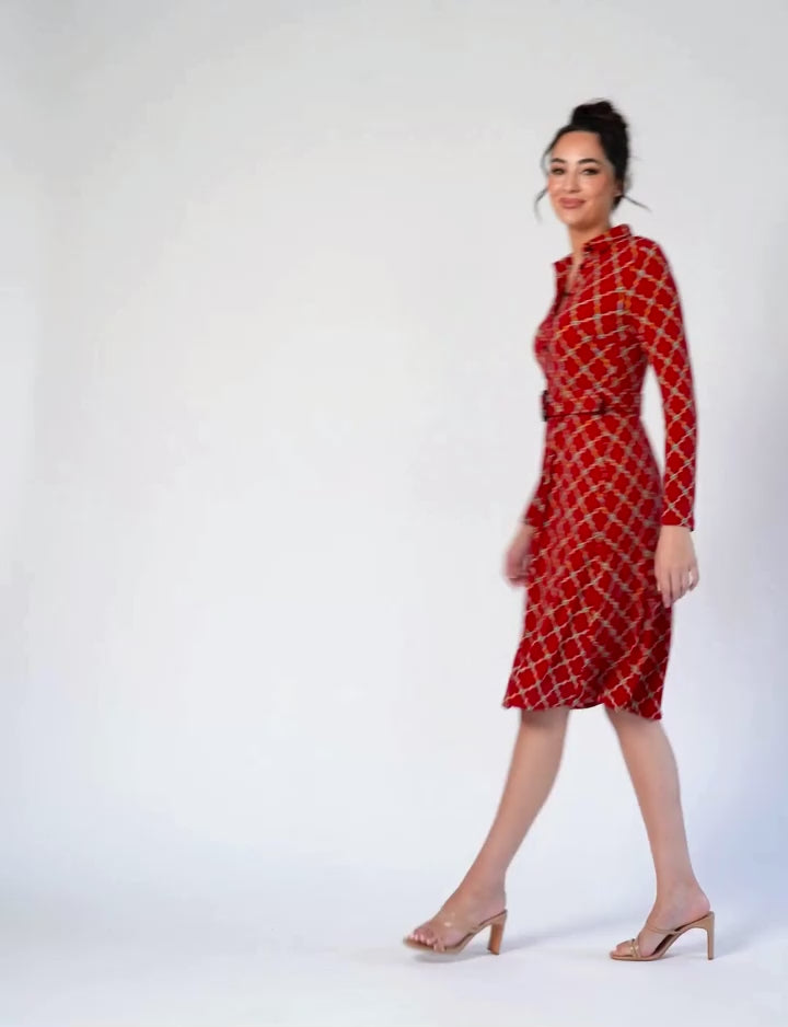 Milva 'Kasbah' Shirtdress with Belt COMING SOON
