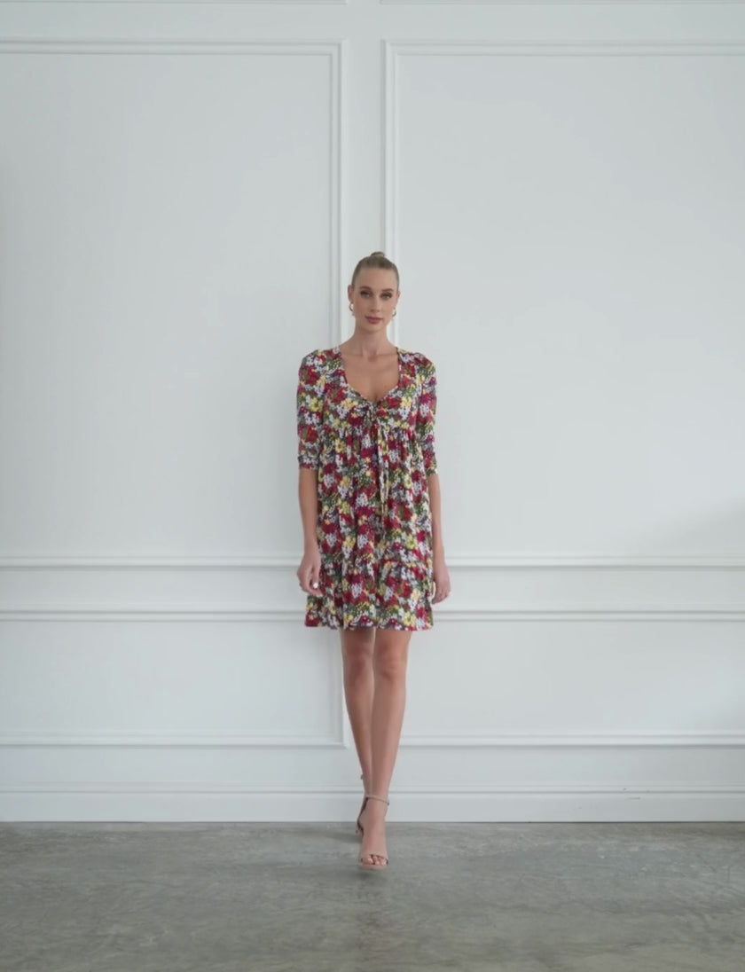 Sienna 'A Floral Affair' Empire Line Shift Dress