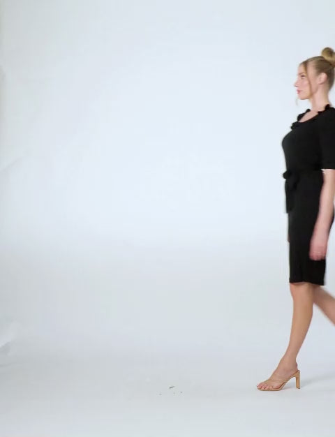 Klaire 'LBD' Midi Little Black Dress