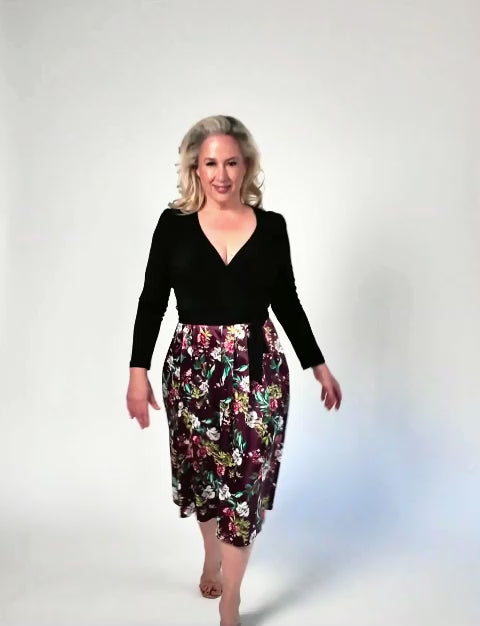 Yasmina 'Eden's Escape' Limited Edition Faux Wrap NEW ARRIVAL