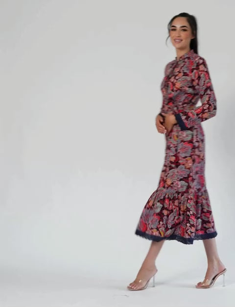 Gretchen 'Fragrant Garden' Shirtdress NEW ARRIVAL