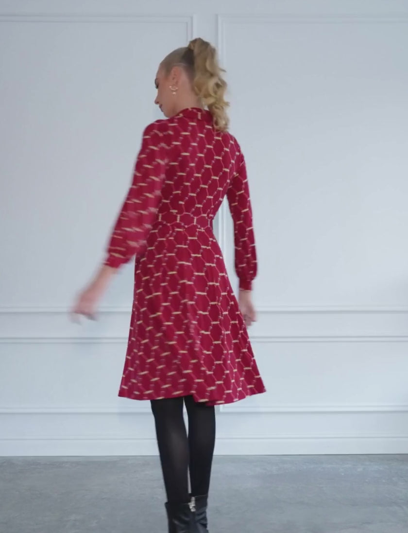 Emerson 'Buckle Up' Shirtmaker Dress with Belt