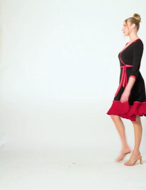 Kerstii 'LBD' True Wrap Dress NEW ARRIVAL