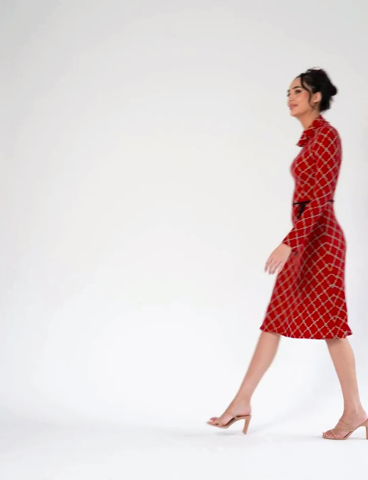 Natasha 'Kasbah' Fit and Flare Dress NEW ARRIVAL