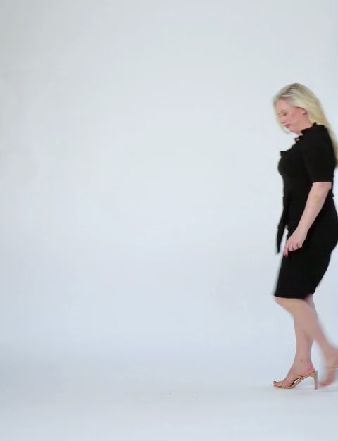 Klaire 'LBD' Midi Little Black Dress