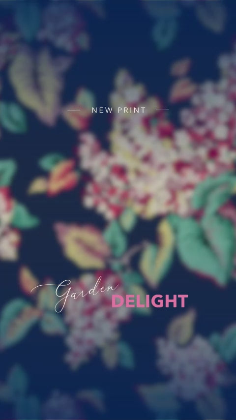 Polina 'Garden Delight' True Wrap Dress NEW ARRIVAL
