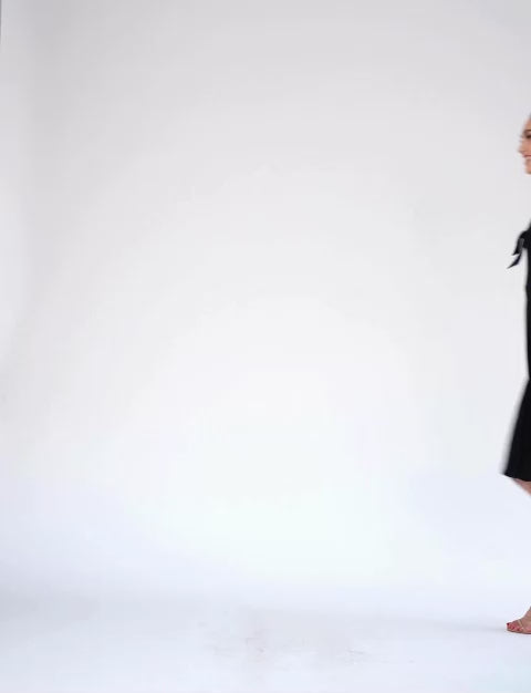 Sloane 'LBD' Sailor Collar Fit and Flare Dress NEW ARRIVAL