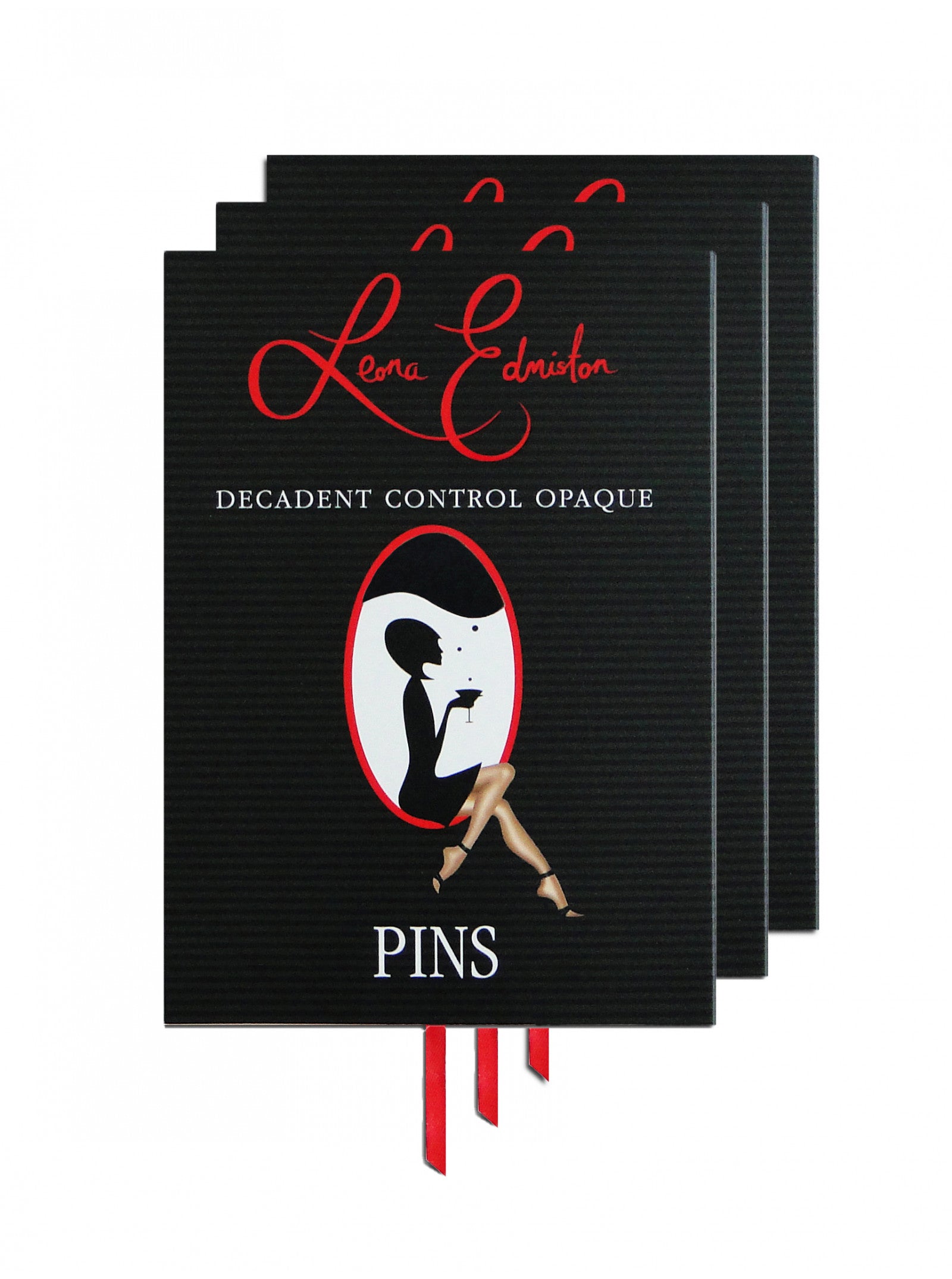Luxury PINS - 100D Control Tights - 3 Pack - Black