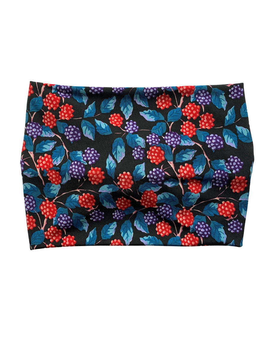 Printed Jersey Hair Turban 'Berry Delight'