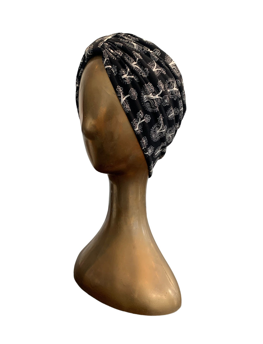 Tokyo Gardens Designer Half Turban 'Tokyo Gardens'