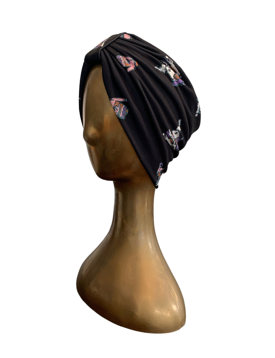 Printed Jersey Hair Turban 'Sweater Season'