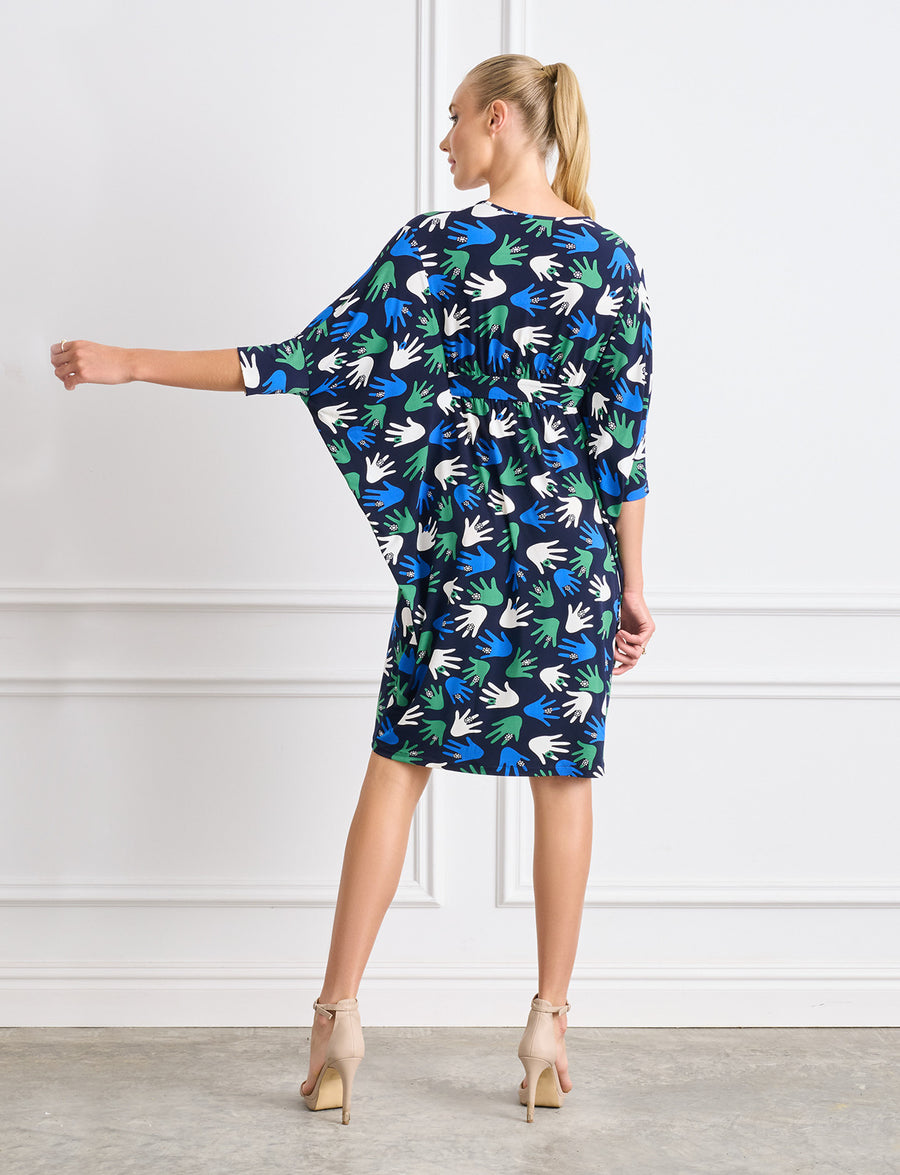 Simmy Hello There Kaftan Style Knee Length Dress