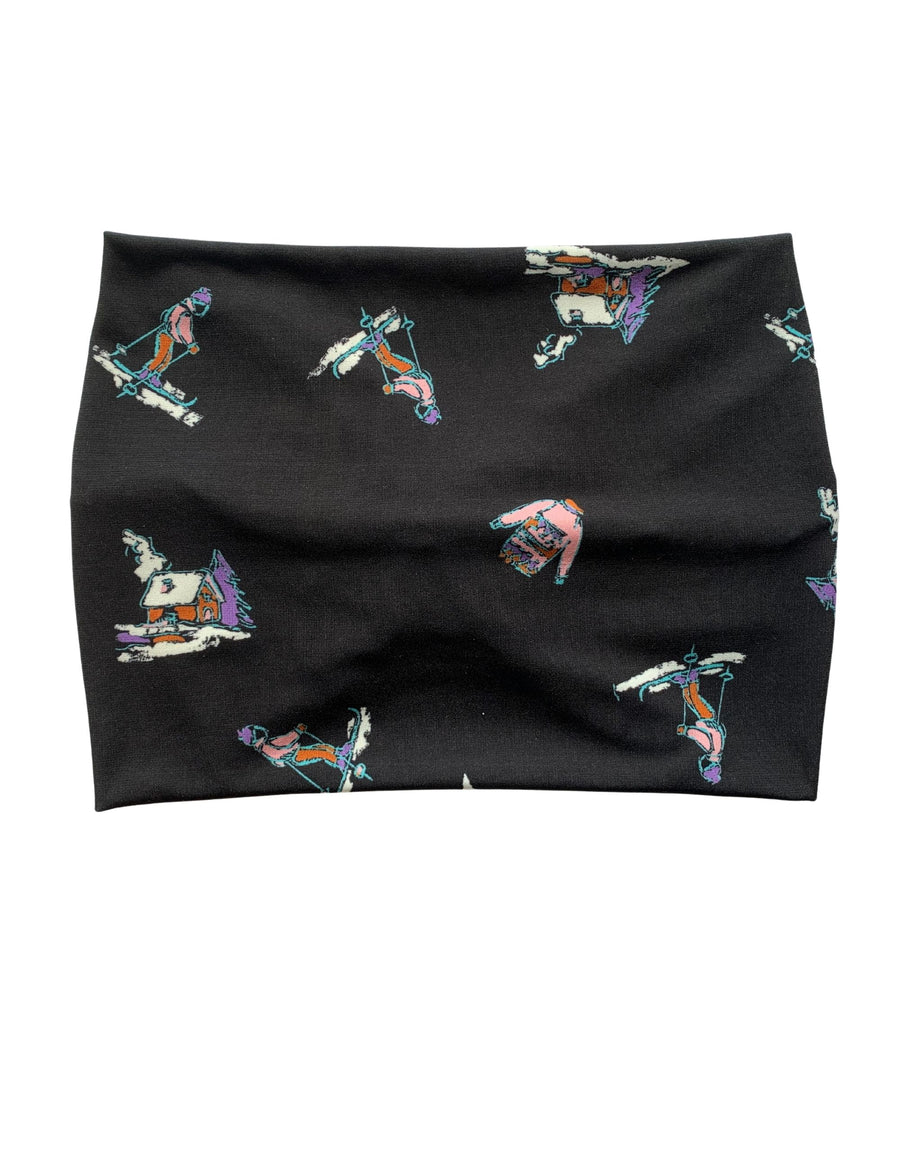 Printed Jersey Headband 'Sweater Season' FINAL SALE