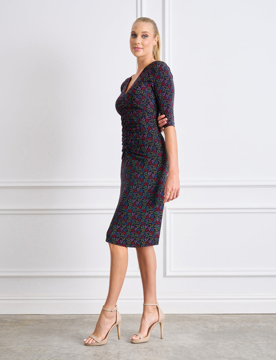 Oprah Love in Flight Sheath Knee Length Dress