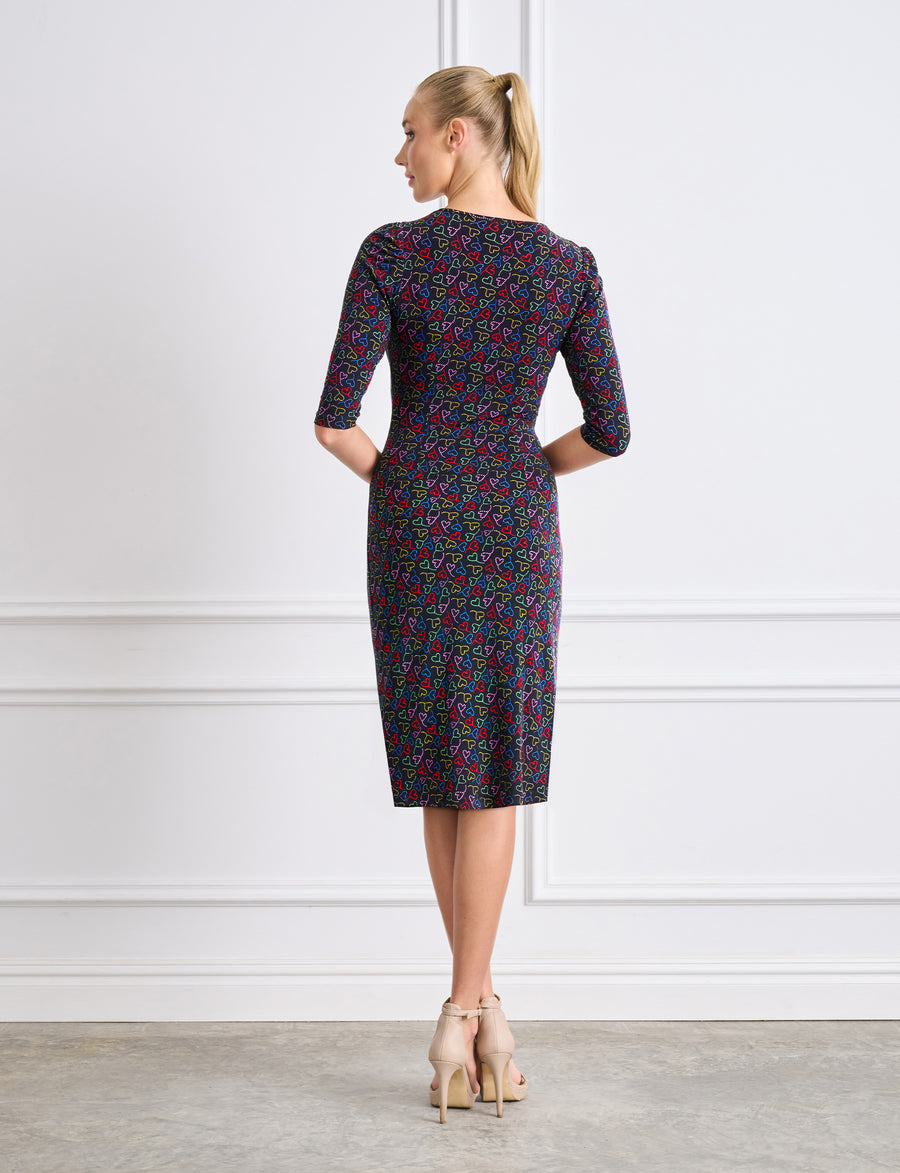 Oprah Love in Flight Sheath Knee Length Dress